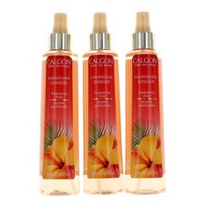 Hawaiian Ginger Pack Of 3 Calgon Women's Body Mist Fragrance 8 oz Bottles