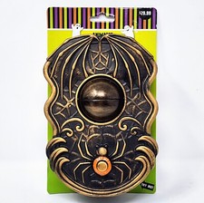 Animated LED Eyeball Doorbell w/ SOUND Light Up VOICE ACTIVATED Halloween Props