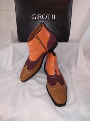 Girotti Handmade Men's Brogue Boots EU 45 US 12