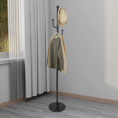 Kleiderständer Garderobenständer Jackenständer Standgarderobe Garderobe 6 Haken - Bild 8 von 13