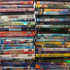 Kids Childrens DVD Lot Huge Pick Choose You Own Movies Combined Shipping Disney