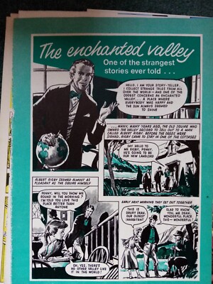 Ot13 Ephemera 1968 Comic Story Das verzauberte Tal 
