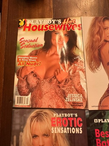 Lot Of 7 Playboy Special Editions, Catalogs , Sensations,forbidden girls Pin ups - Picture 5 of 8