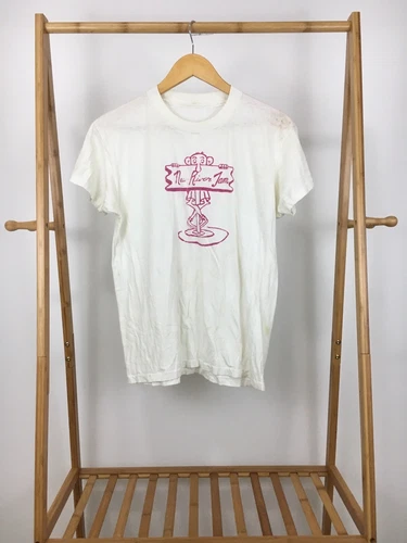 70s New River Jam Blue Jazz Band Super Thin Single Stitc 1970s vintage concert t-shirt, vintage, single stitch, B+ condition