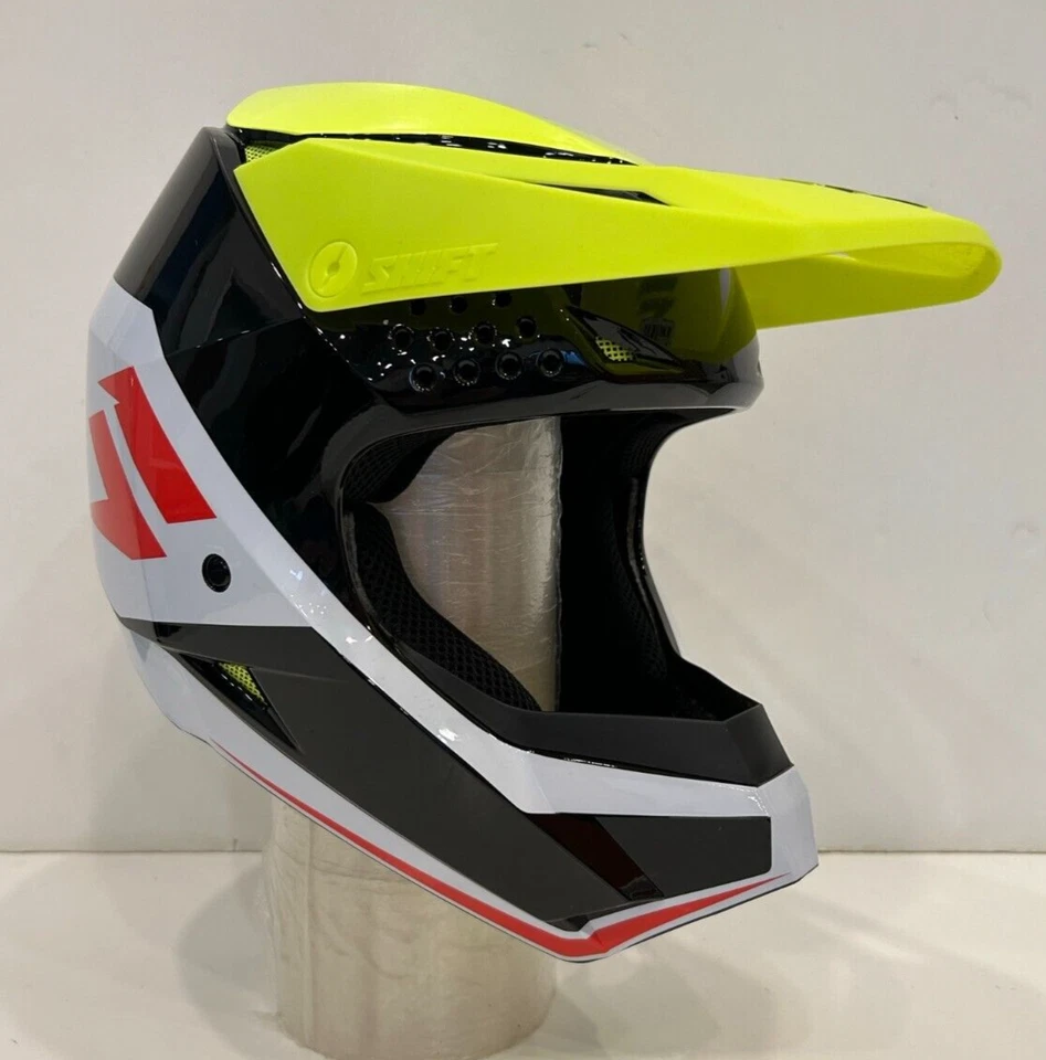 Capacete de bicicleta suja etiqueta branca juvenil câmbio caixa aberta BIC Flo amarelo juvenil médio - Imagem 3 de 4
