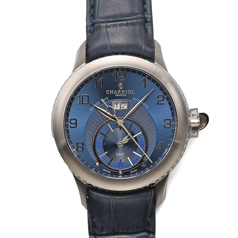 ー品販売 Charriol Columbus Grand Date Gmt Automatic Co46Gmts.366.004 シャリオール
