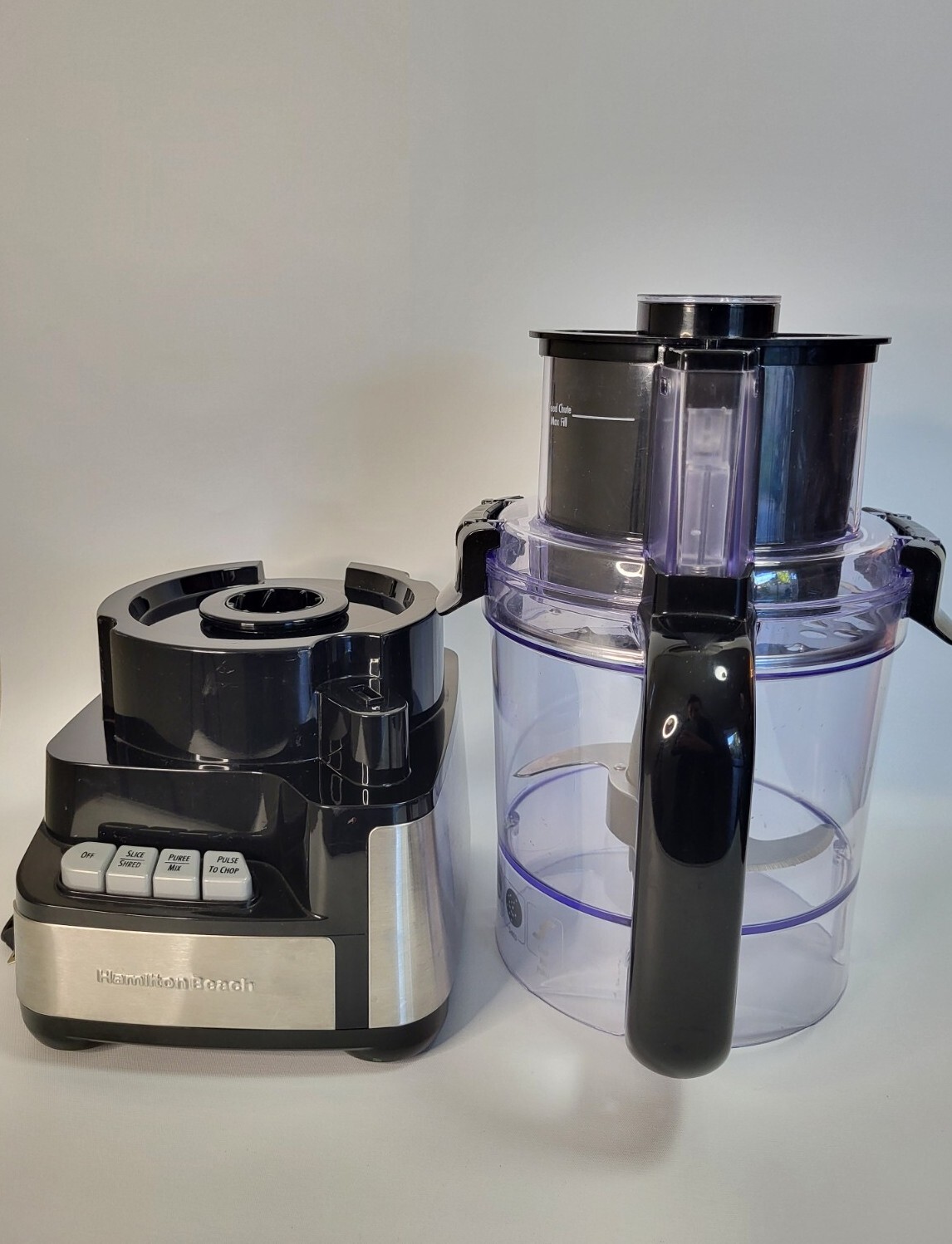 Hamilton Beach 12Cup Stack & Snap Food Processor 70725A Black eBay