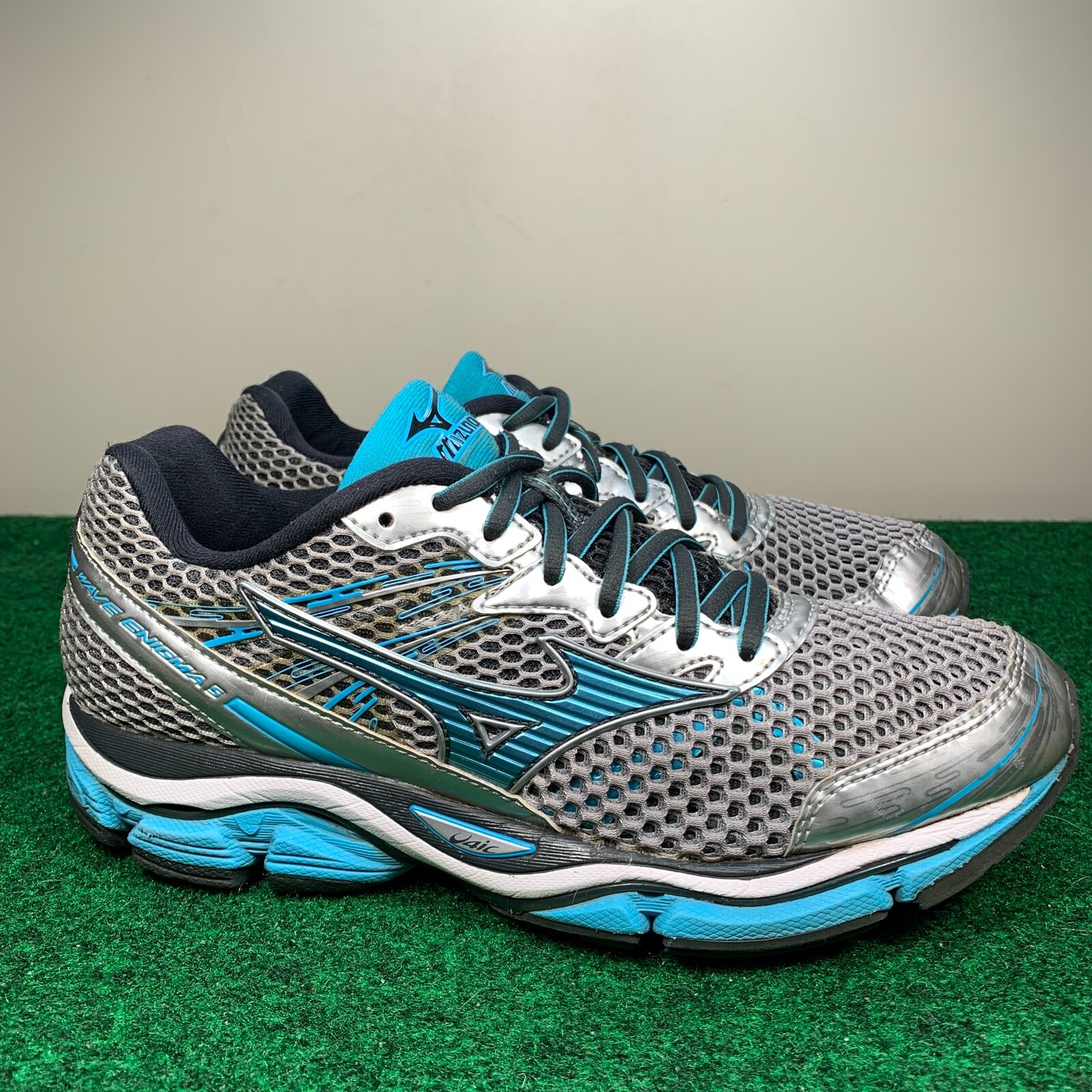 Mizuno Wave Enigma 5 Womens Shoes Sneakers Size 8 Gray Blue Running  Athletic | eBay