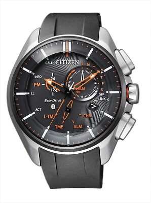 シチズン　W770-BZ1041-06E 2018 Citizen Eco-Drive Bluetooth W770 Super Titanium Model