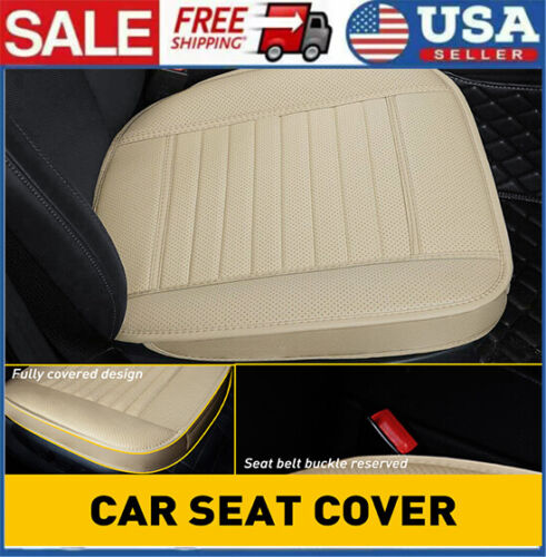 Car Seat Covers Full Set Waterproof Leather Interior Universal fr Auto SUV Truck