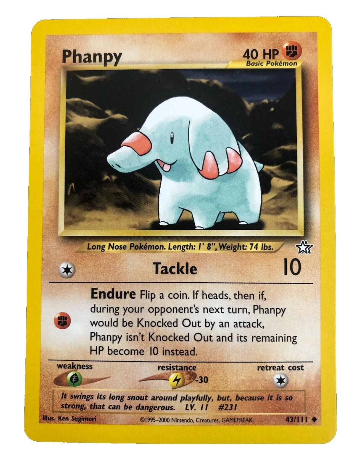 Neo Genesis Collectible Near Mint or Better Card Games