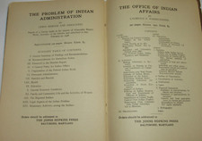VTG 1928 BOOK! PROBLEM OF INDIAN ADMINISTRATION SUMMARY, FINDINGS! MERIAM REPORT