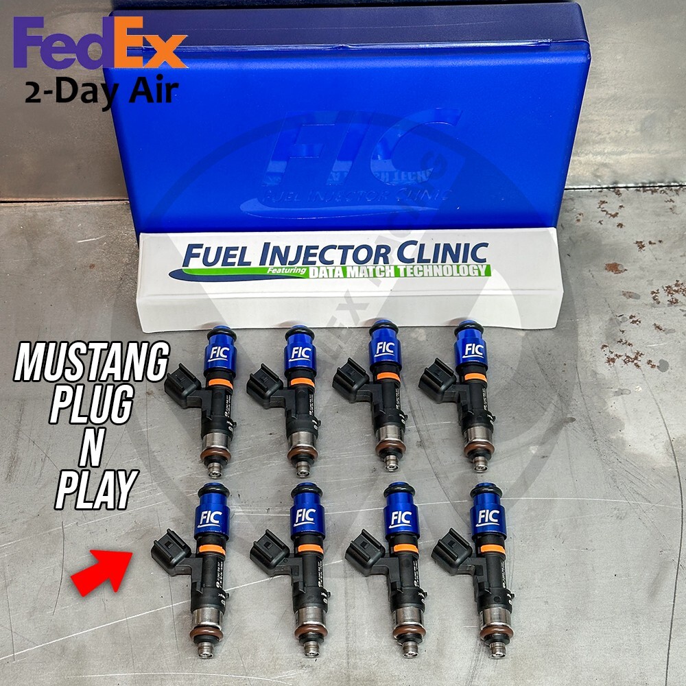 1000cc FIC Fuel Injector Clinic Injectors 86-12 Ford Mustang HighZ