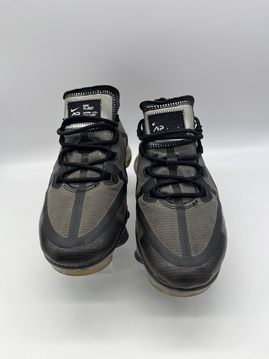 Nike Air Vapormax 2019 GS 'Ghost Black' Older Boys Fabric Trainers