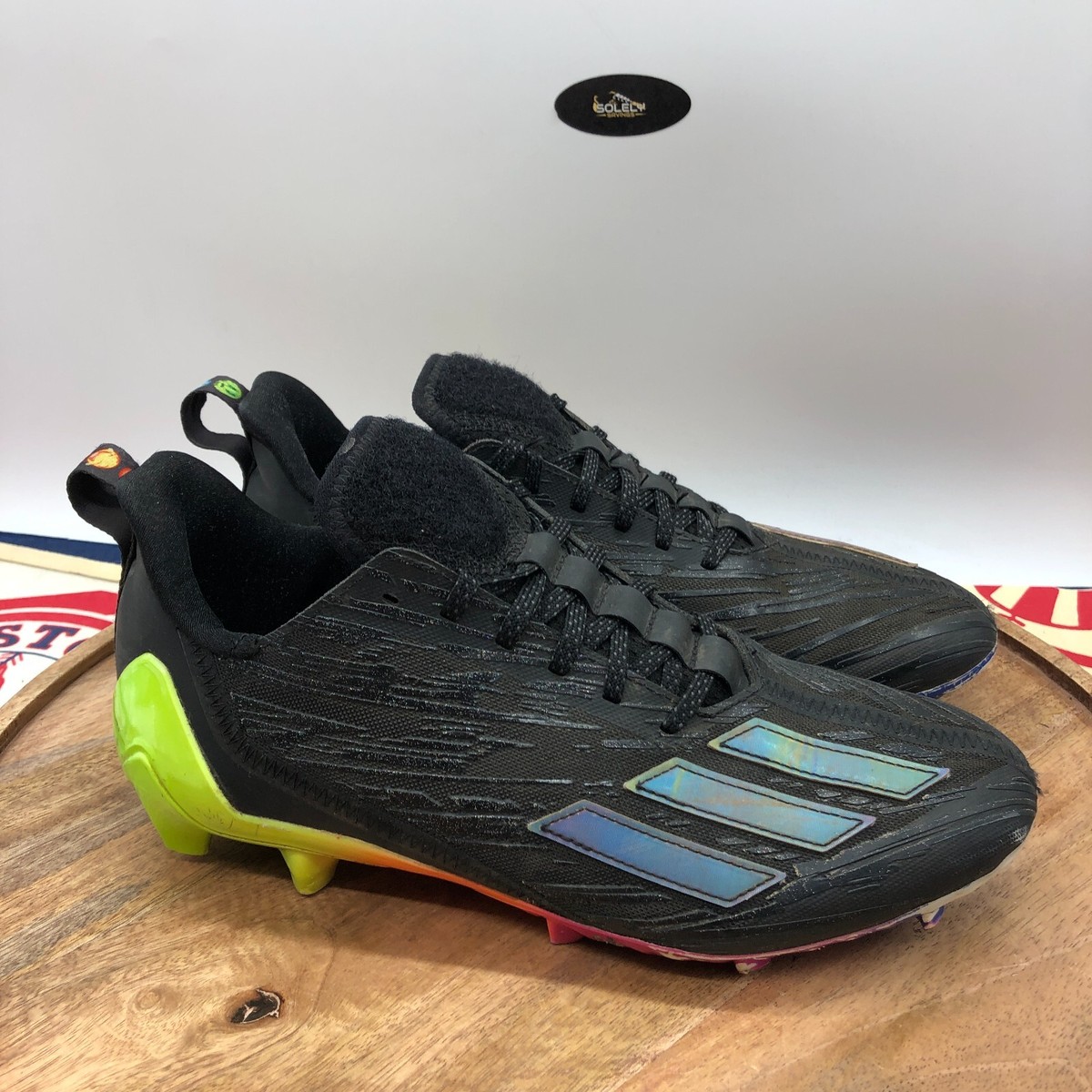 Adidas Adizero 'Emojis Core Black' Multicolor Football Cleat Men