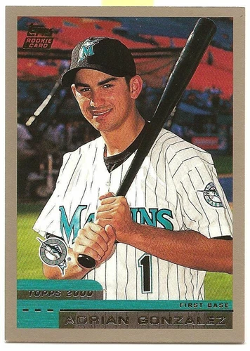 2000 Topps Traded Adrian Gonzalez Rookie RC T81