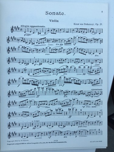 Violin And Piano Sonatas Sheet Music - Picture 10 of 17