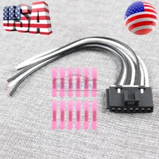 7 Wire Blower Motor Resistor Plug Connector Pigtail for 00-07 GM Yukon 15862656
