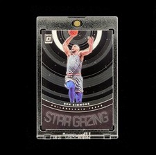 Ben Simmons 💎- 2019-20 NBA Donruss Basketball Optic Star Gazing Insert Card #6