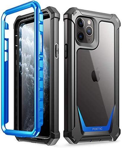 iPhone 11 Pro Case, Full-Body Hybrid Shockproof Rugged Clear Bumper Cover, Built