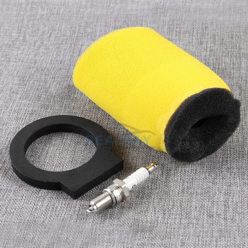 NEW Air Filter & Spark Plug For Yamaha Big Bear 350 YFM350 4x4 #1YW