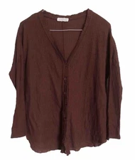 If You Be My Star I'll Be Your Sky Lightweight Burgundy Cardigan Womens Small