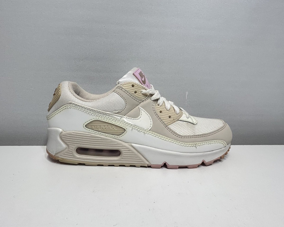Nike Air Max 90 CT1873-100 Summit White Pink & Light Orewood Brown