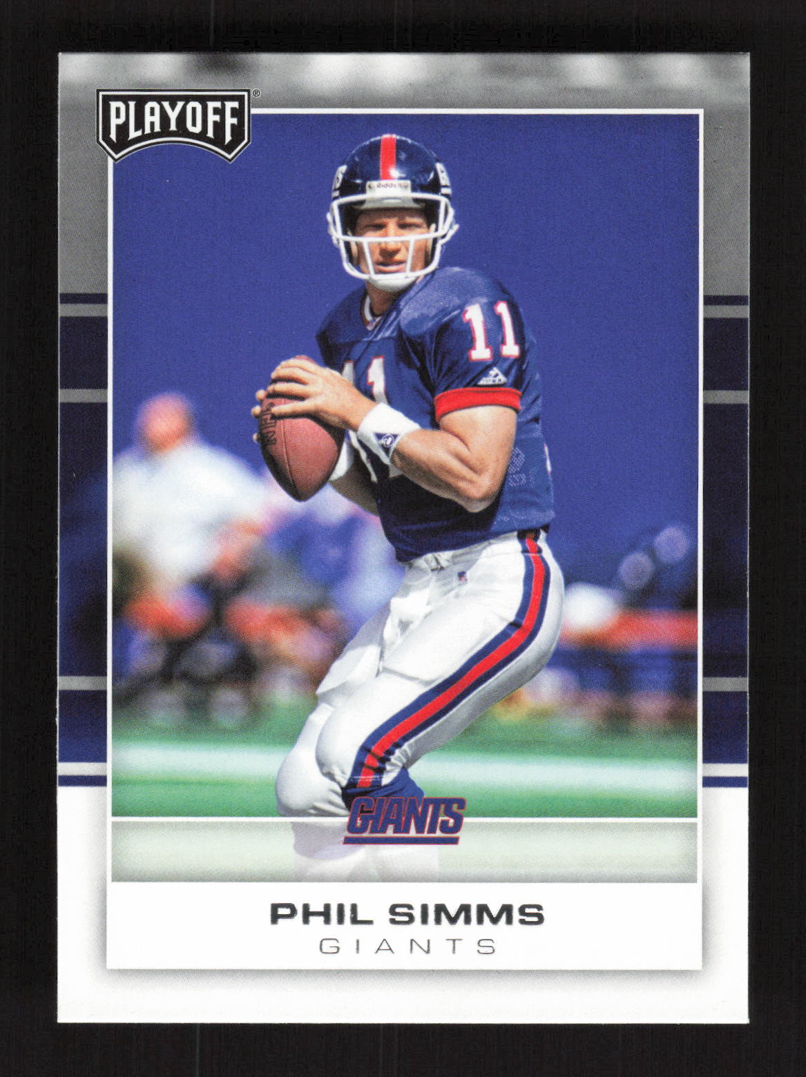 2017 Panini Playoff #154 Phil Simms Goal Line