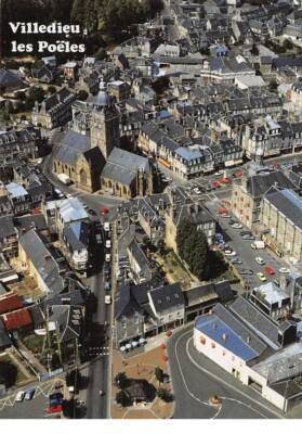 50.AM10251.Villedieu Les Poëles.Vue générale.Edit Dubray.743/50.CPSM 15x10