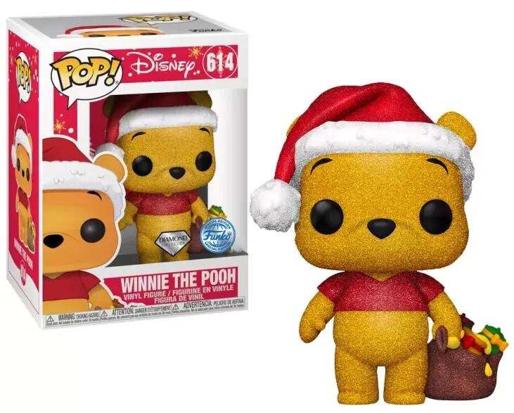 Figurine Winnie the Pooh Disney POP Animation en vinyle exclusif de 9 cm