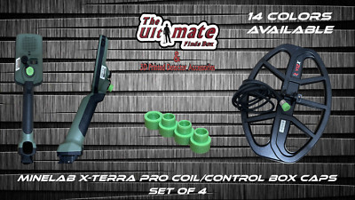 Minelab X-Terra Elite coil and control unit caps. 14 Colors Available.