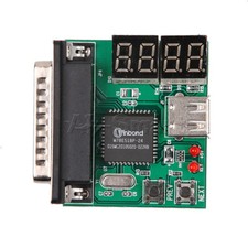 4-Digit Powerful PC Analyzer Diagnostic Motherboard Tester USB Post Test Card