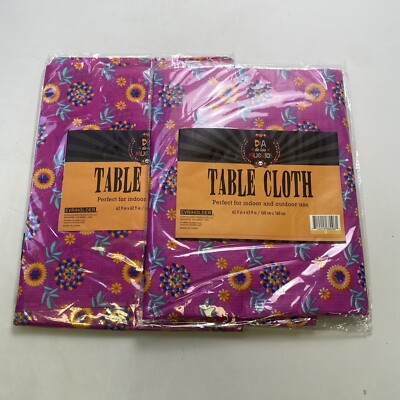 Dia De Los Muertos 2 x Pink Plastic Table Cloth NEW Day Of The Dead | eBay