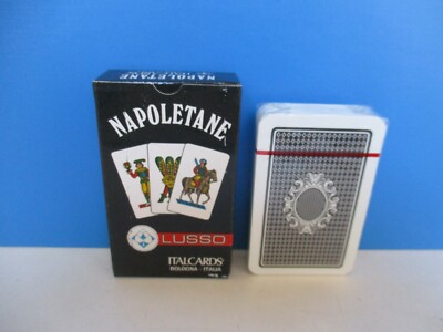Mazzo napoletane PVC 100% ITALCARDS '80 Mazzo napoletane PVC 100% ITALCARDS '80