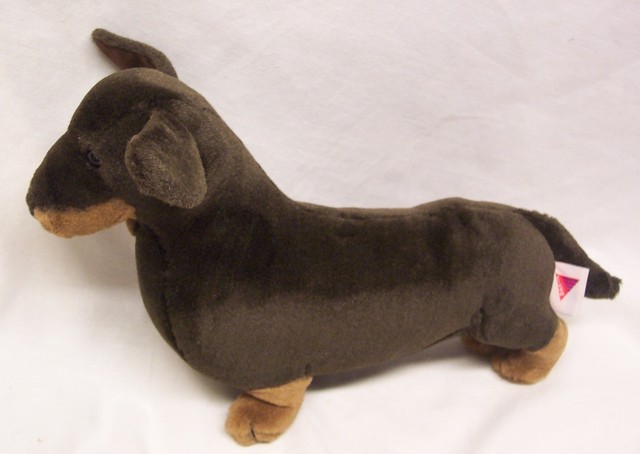 weiner dog stuffed animal
