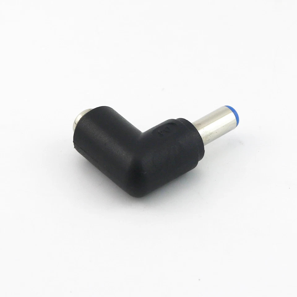 DC Power 5.5mm x 2.5mm Female To 5.5 x 2.1mm Male Right Angle Adapter Connector - Image 4 of 4