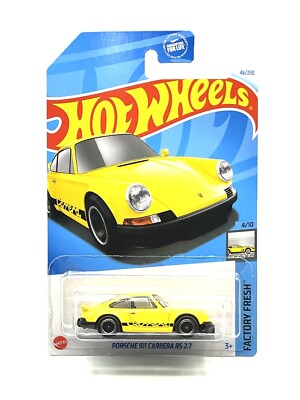 2024 Hot Wheels Porsche 911 Carrera RS 2.7 yellow SUPER CUSTOM