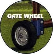 Rolling Gate Wheel Easy Latch Fencing Panels Pasture