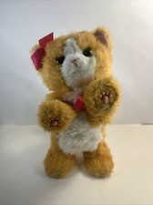 FurReal Friends Interactive DAISY Plays-With-Me Orange Kitty Cat Animated PLUSH