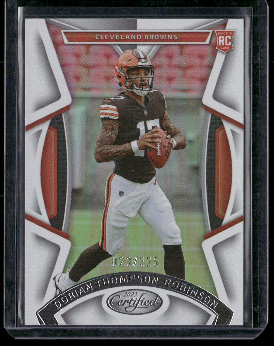 2023 Panini Certified #136 Dorian Thompson-Robinson Base Mirror #/325