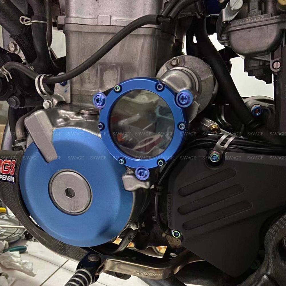 Starter Idle Gear Crankcase Cover Cap For SUZUKI LTZ400 LTR450 DRZ400E