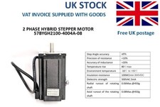 2 PHASE SINGLE SHAFT HYBRID STEPPER MOTOR 57BYGH2100-4004A-08