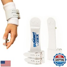 Gibson Summit Uneven Bar Gymnastic Grips for Girls, Durable Leather Grip with