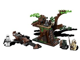 Lego Star Clone Wars 7956 EWOK ATTACK Endor Logray Tokkat Scout Minifigure NISB