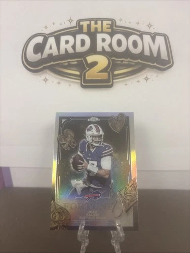 2025 Topps Chrome Josh Allen Refractor (RAW)