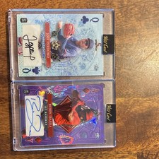 Wild Card Stacked Deck Jose Perdomo 1/1 Ruben Ibarra 2/4 Autographed Card Lot