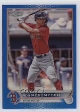2022 Topps Chrome Update Blue Refractor 181/199 Rob Refsnyder #USC29 e6p