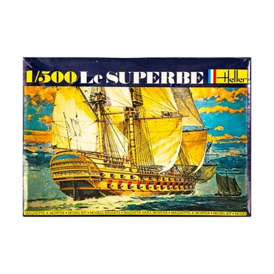 Heller Historical Model Kits 1/500 Le Superbe SW (VG+/New)
