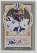2019 Panini Legacy Rookies Premium Edition Penmanship Prizm Devin White Auto 1x9