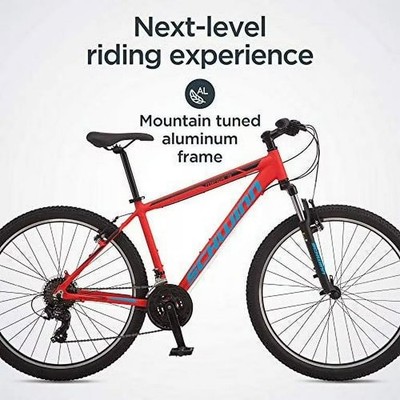 SCHWINN MESA LTD 3×9s 26×2.10 宮城県 手渡し限定 Schwinn Mesa 3 Mountain Bike - Large, 27.5” (For Men) Red/Blue